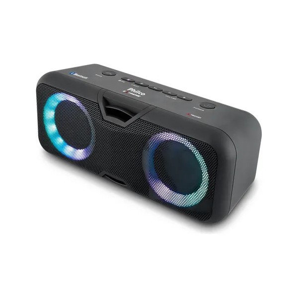 Caixa De Som Portátil Extreme Bluetooth 50w Pbs55bt Philco Cor Preto