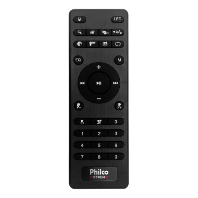 Caixa Acústica Philco Bluetooth Preta Pcx4500 Bivolt
