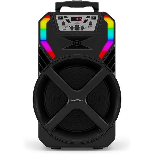 Caixa de Som Amplificada Britânia BCX12100 Woofer 12” 700W Bivolt