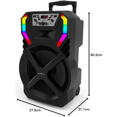 Caixa de Som Amplificada Britânia BCX12100 Woofer 12” 700W Bivolt