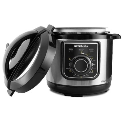 Panela de Pressão Britânia BPP01PI Multifuncional 3L