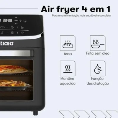 Fritadeira Air Fryer Itatiaia Forno 12L 127V