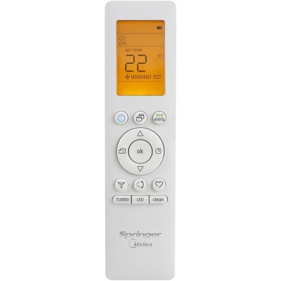 Ar Condicionado Split Hi Wall Inverter Springer Midea Airvolution Connect 9.000 Btus Frio 220v R-32