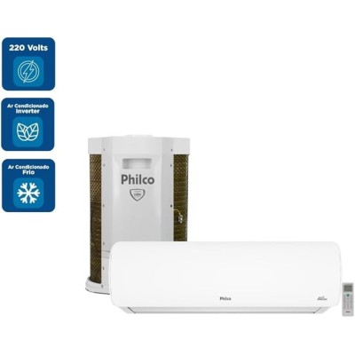 Ar Condicionado Split Hi Wall Inverter Philco 18000 BTU/h PAC18FC Frio  – 220 Volts