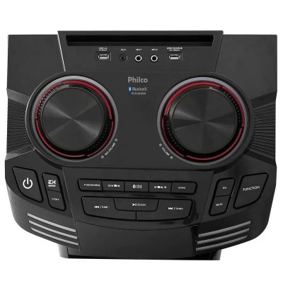 Caixa de Som Amplificada 1800W Ex Bass Philco PCX20000
