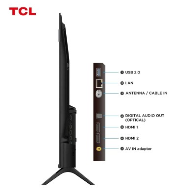 Smart TV TCL QLED 32 Full HD Google TV 32S5K - SEMP TCL