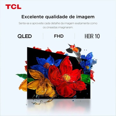 Smart TV TCL QLED 32 Full HD Google TV 32S5K - SEMP TCL