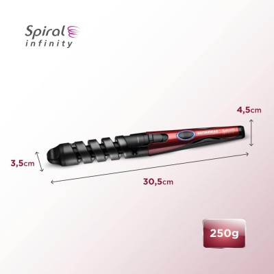 Modelador de Cachos Mondial Spiral Infinity - EM-05 Cerâmica 180C