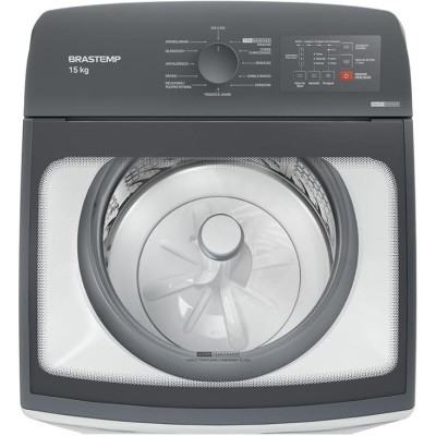 Máquina de Lavar Brastemp 15Kg Branca com Ciclo Tira Manchas Advanced e Smart Sensor - BWF15AB 110V