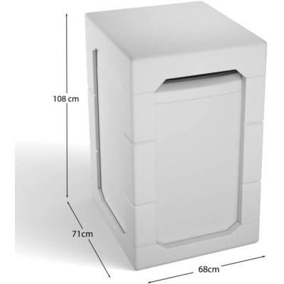 Máquina de Lavar Brastemp 13Kg branca com Ciclo Tira Manchas Advanced e Ciclo Antibolinha - BWK13AB 127V
