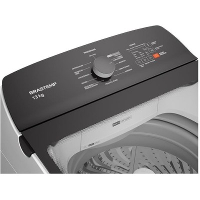 Máquina de Lavar Brastemp 13Kg branca com Ciclo Tira Manchas Advanced e Ciclo Antibolinha - BWK13AB 127V