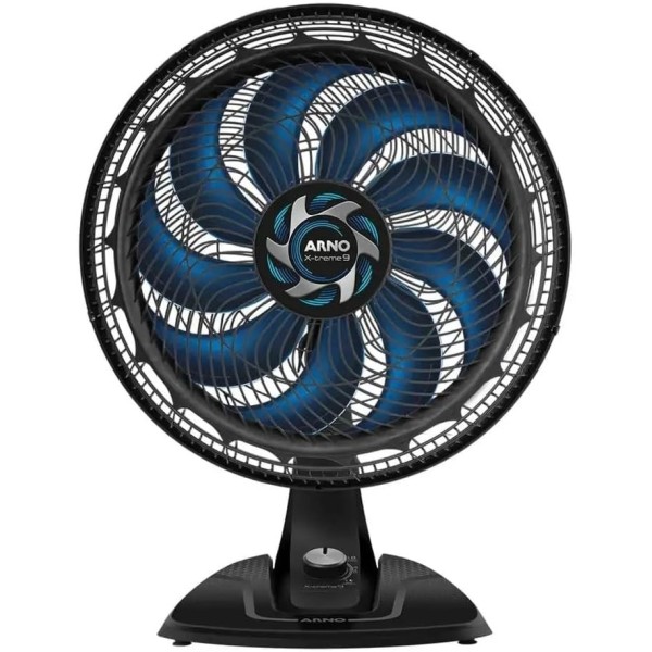Ventilador de Mesa Arno 40cm VE90, 160W, 9 Pás, 3 Velocidades, 127V